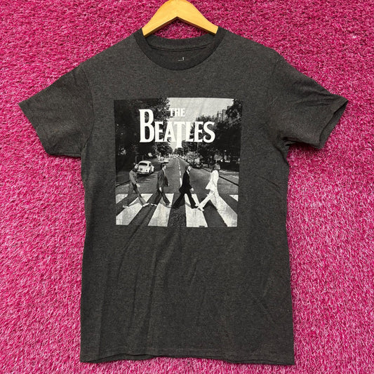 The Beatles Abbey Road Crossing Graphic Design T-Shirt Small