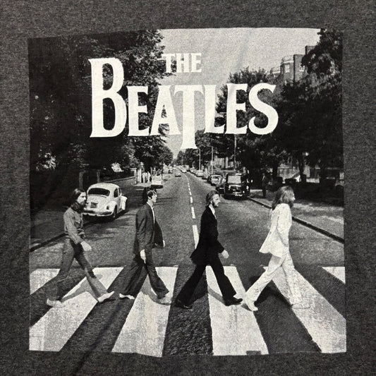 The Beatles Abbey Road Crossing Graphic Design T-Shirt Small