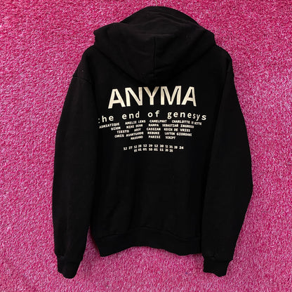 Anyma "The End of Genesys" Black Pullover Hoodie Small