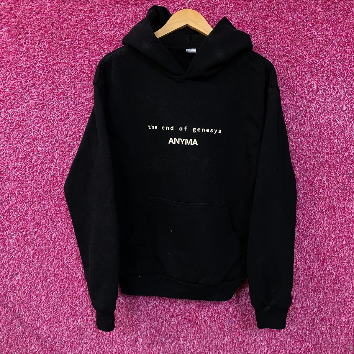 Anyma "The End of Genesys" Black Pullover Hoodie Small