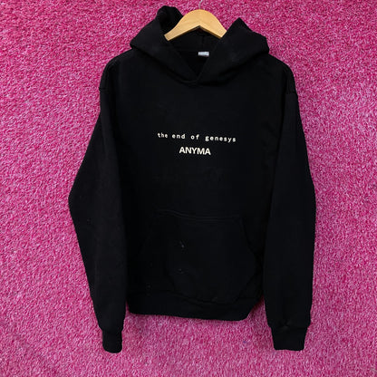 Anyma "The End of Genesys" Black Pullover Hoodie Small