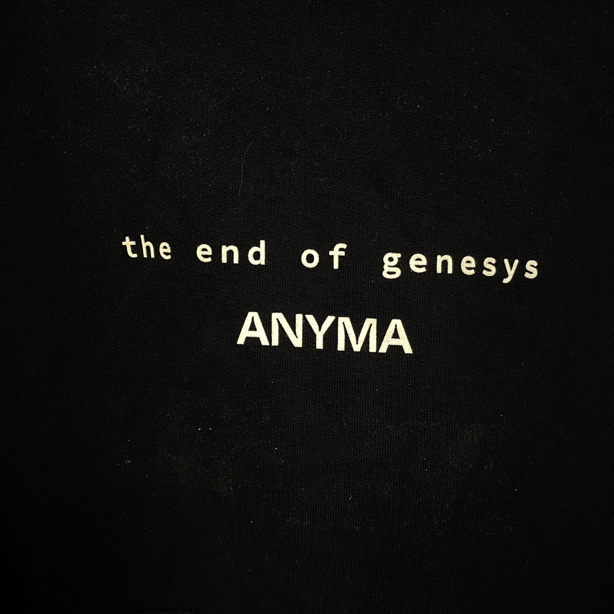 Anyma "The End of Genesys" Black Pullover Hoodie Small