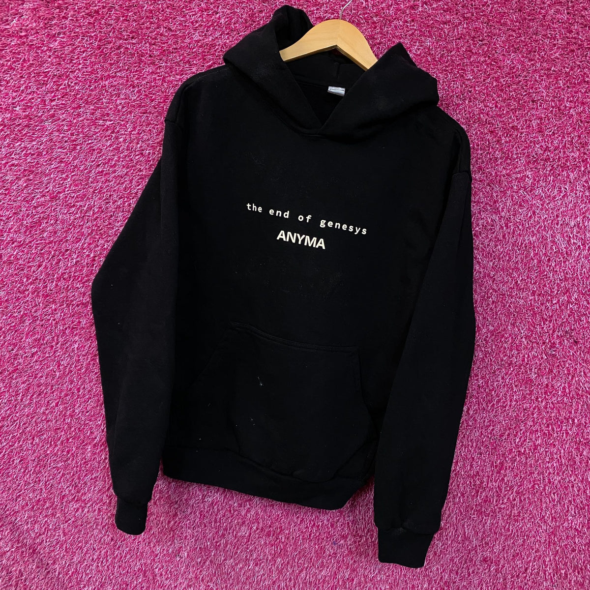 Anyma "The End of Genesys" Black Pullover Hoodie Small
