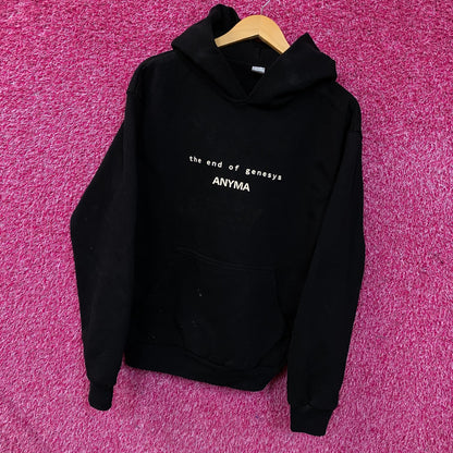 Anyma "The End of Genesys" Black Pullover Hoodie Small