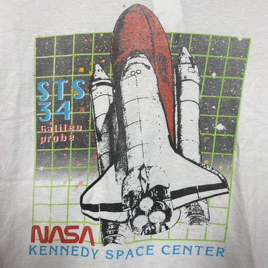 NASA STS-34 Galileo Probe Kennedy Space Center Promo Tee Small