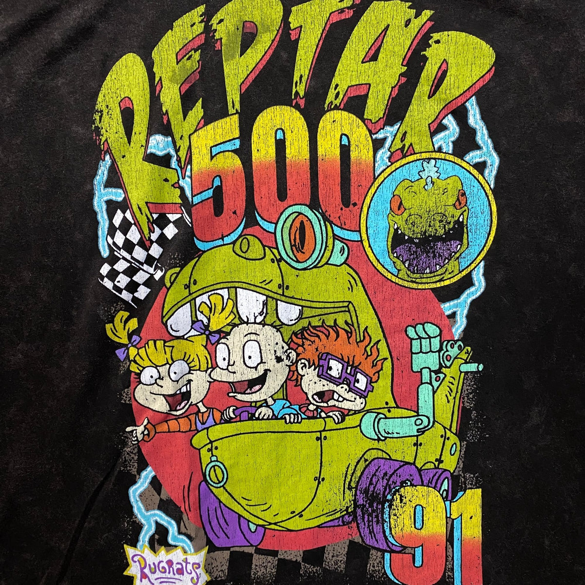Nickelodeon Rugrats “Reptar 500” Graphic T-Shirt 3XL