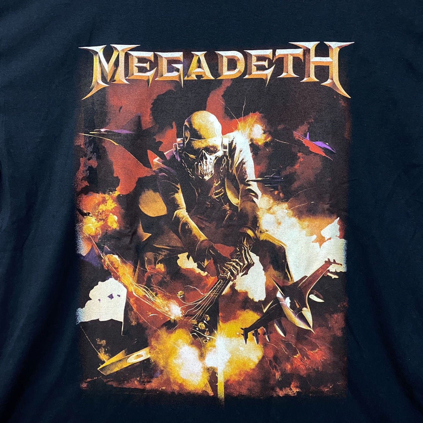 Megadeth Vic Rattlehead Thrash Metal T-Shirt XL
