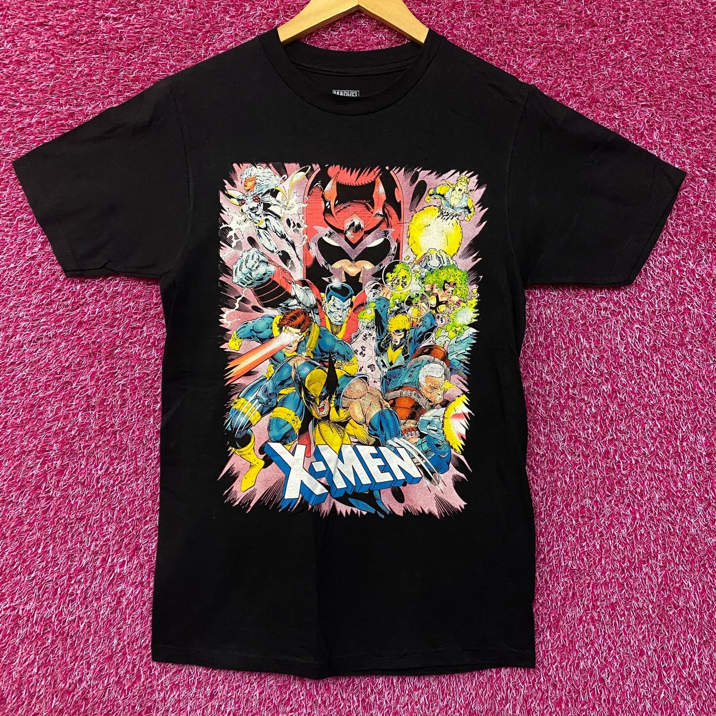 X-Men "Jump Out Team" 90's Marvel Comics T-Shirt Small