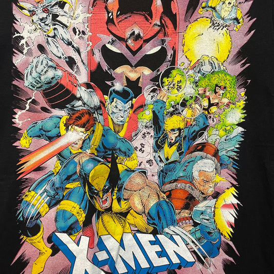 X-Men "Jump Out Team" 90's Marvel Comics T-Shirt Small
