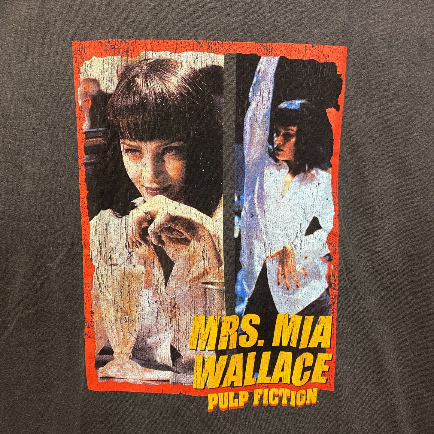 Mrs. Mia Wallace Pulp Fiction T-Shirt XL