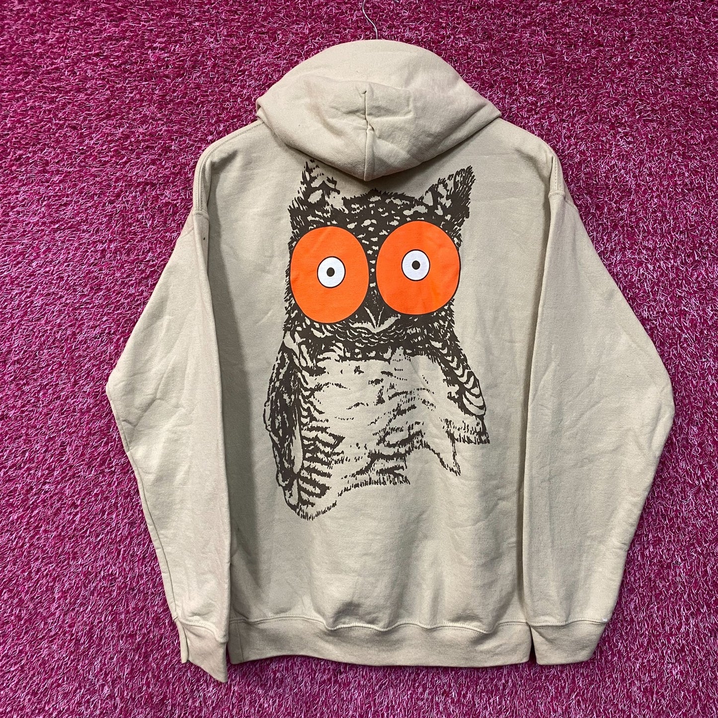 Hooters Makes You Happy Dual-Sided Hoodie Medium