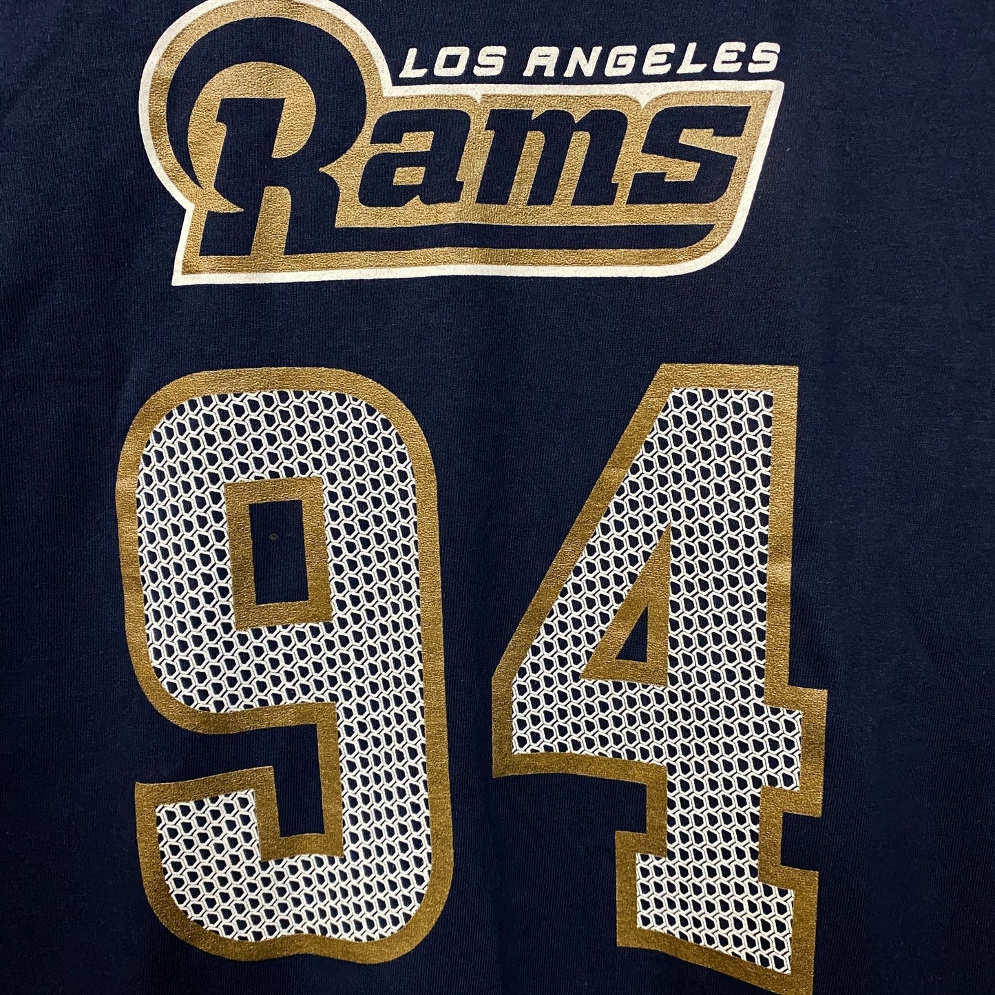 Team Apparel Los Angeles Rams Robert Quinn #94 T-Shirt Large