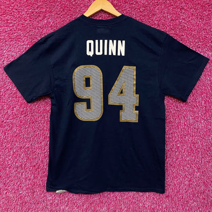 Team Apparel Los Angeles Rams Robert Quinn #94 T-Shirt Large