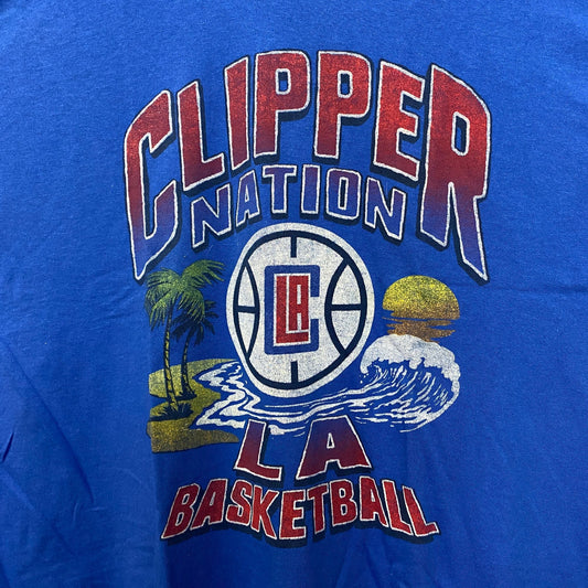 NBA LA Clippers Blue Clipper Nation Tshirt size extra large