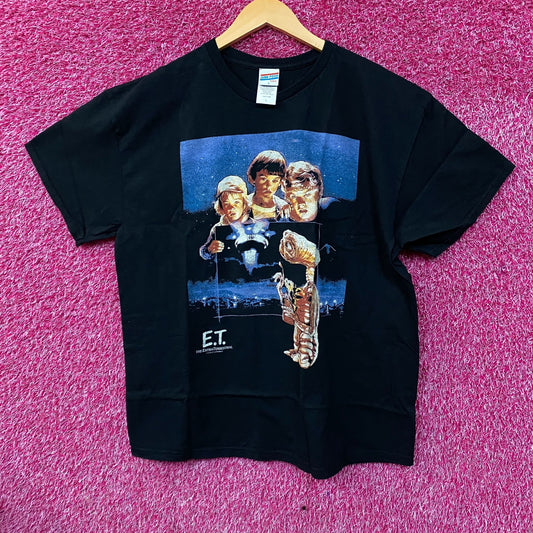 Junk Food E.T. Extra-Terrestrial Graphic Photograph T-Shirt Large
