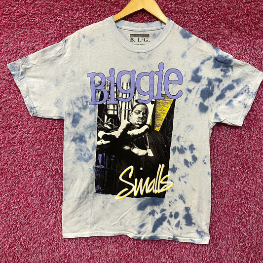 The Notorious B.I.G Biggie Smalls Tie Dye T-Shirt Large