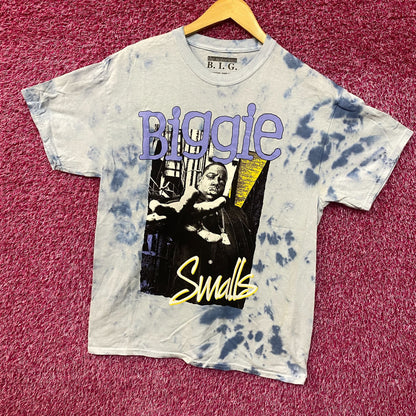 The Notorious B.I.G Biggie Smalls Tie Dye T-Shirt Large