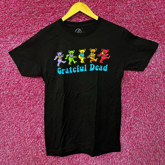 Grateful Dead Dancing Bears Psychedelic Rock Jam Band Tee S
