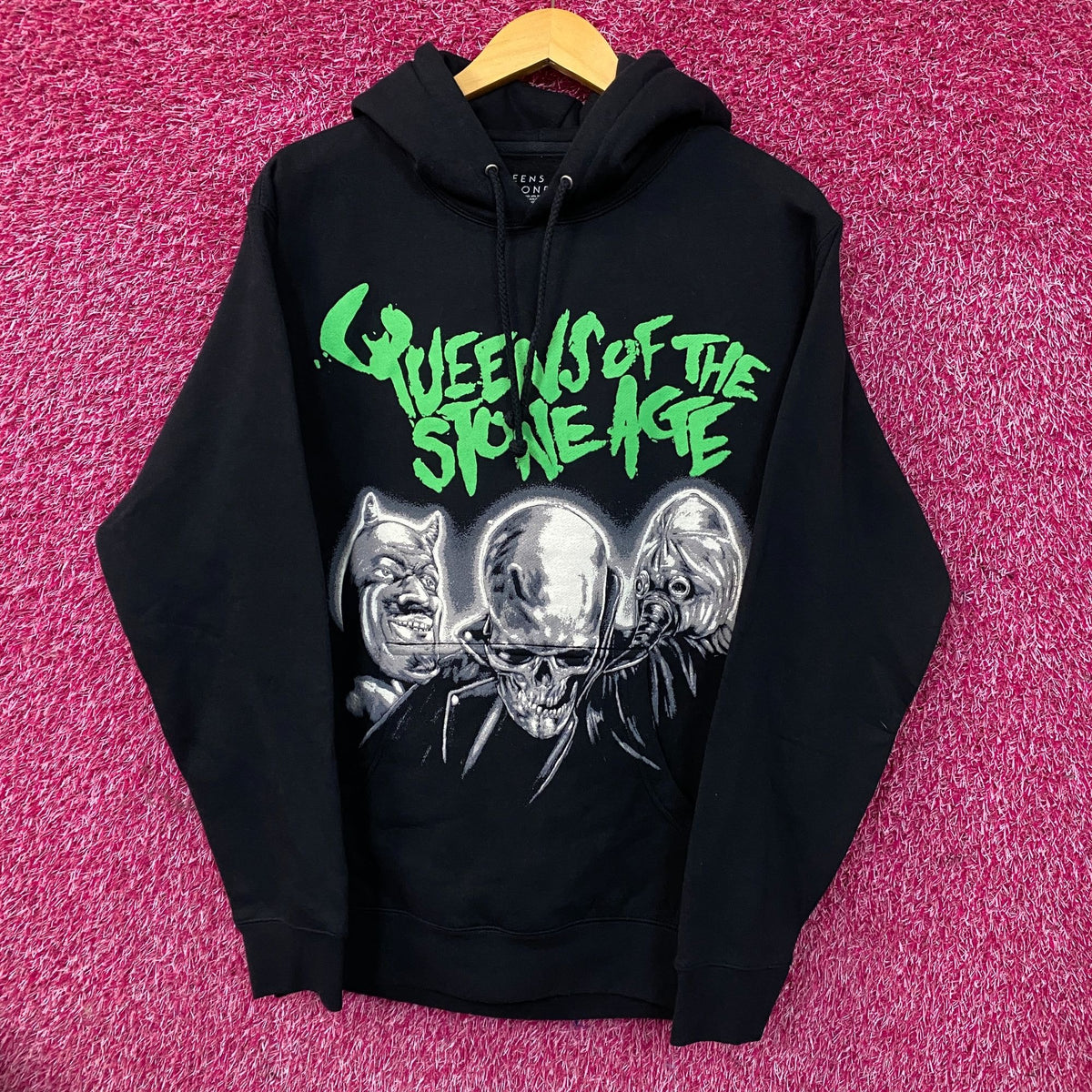 Queens of the Stone Age Like Clockwork Album Rock Band Hoodie Small
