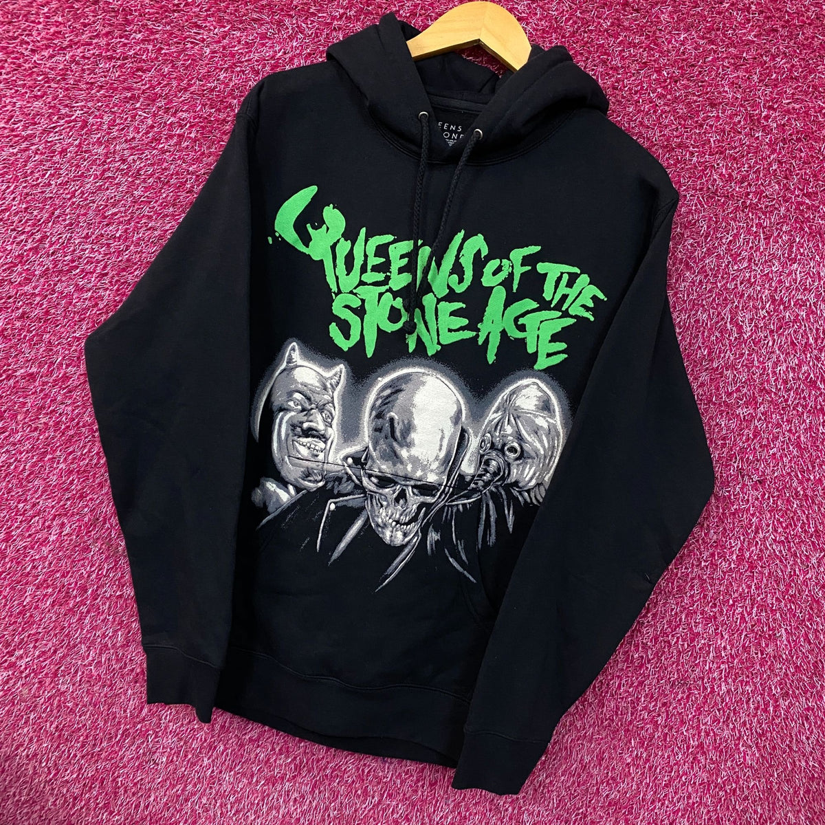 Queens of the Stone Age Like Clockwork Album Rock Band Hoodie Small