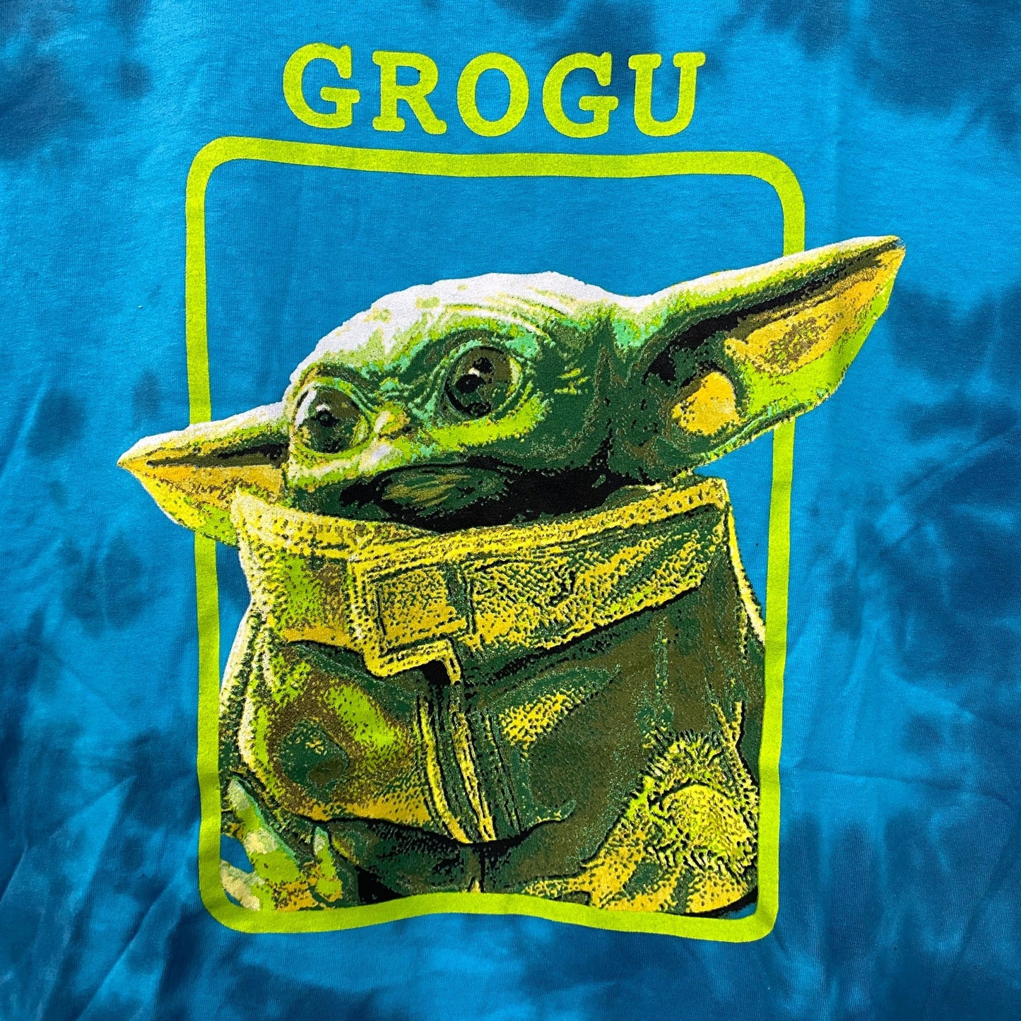 Star Wars Mandalorian Baby Grogu This Is The Way Tie Dye Graphic T-shirt 3XL