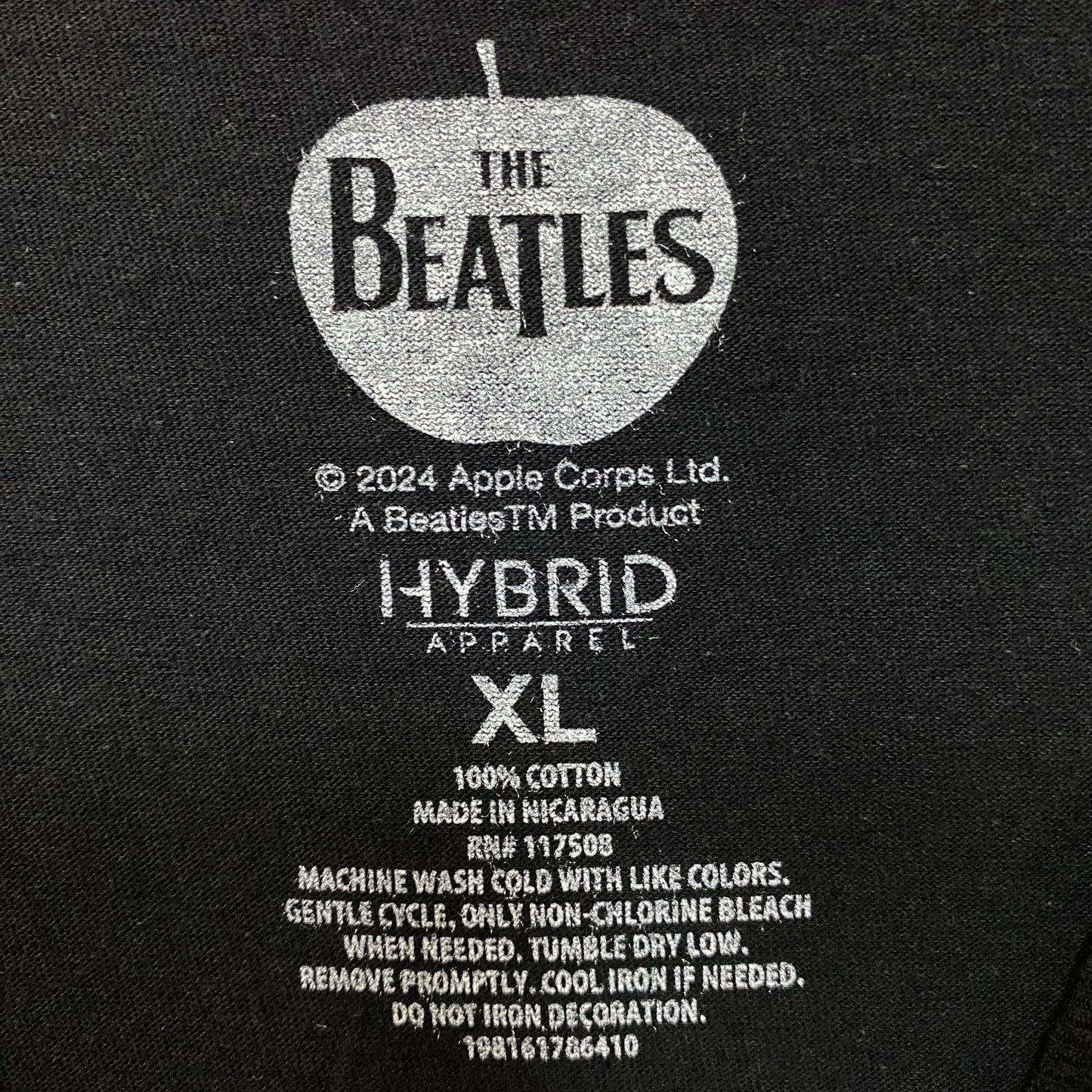 The Beatles Abbey Road Album Cover T-Shirt XL