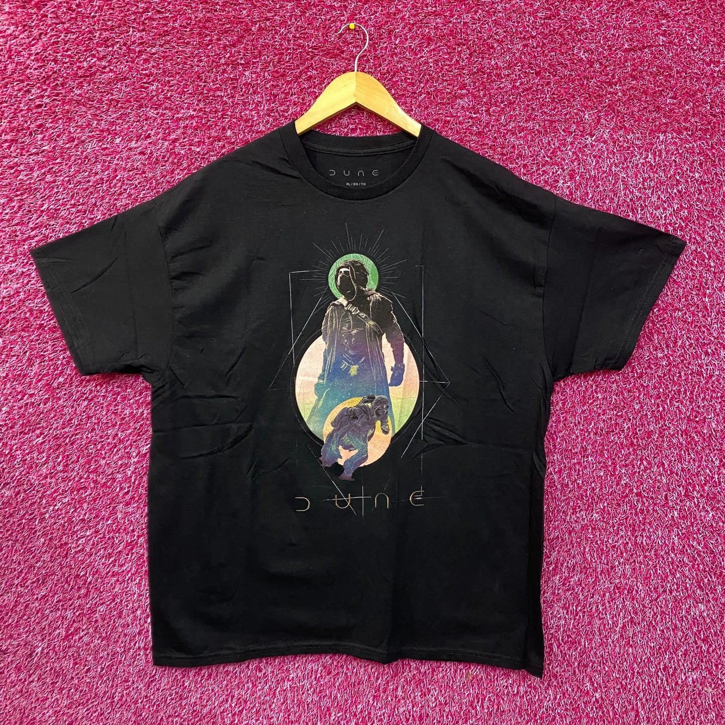 Dune SciFi Movie Character Paul Fremen Arrakis Sandworm T-Shirt XL