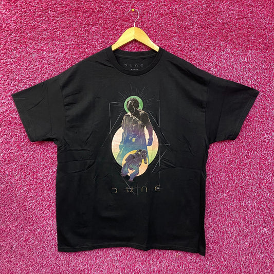 Dune SciFi Movie Character Paul Fremen Arrakis Sandworm T-Shirt XL