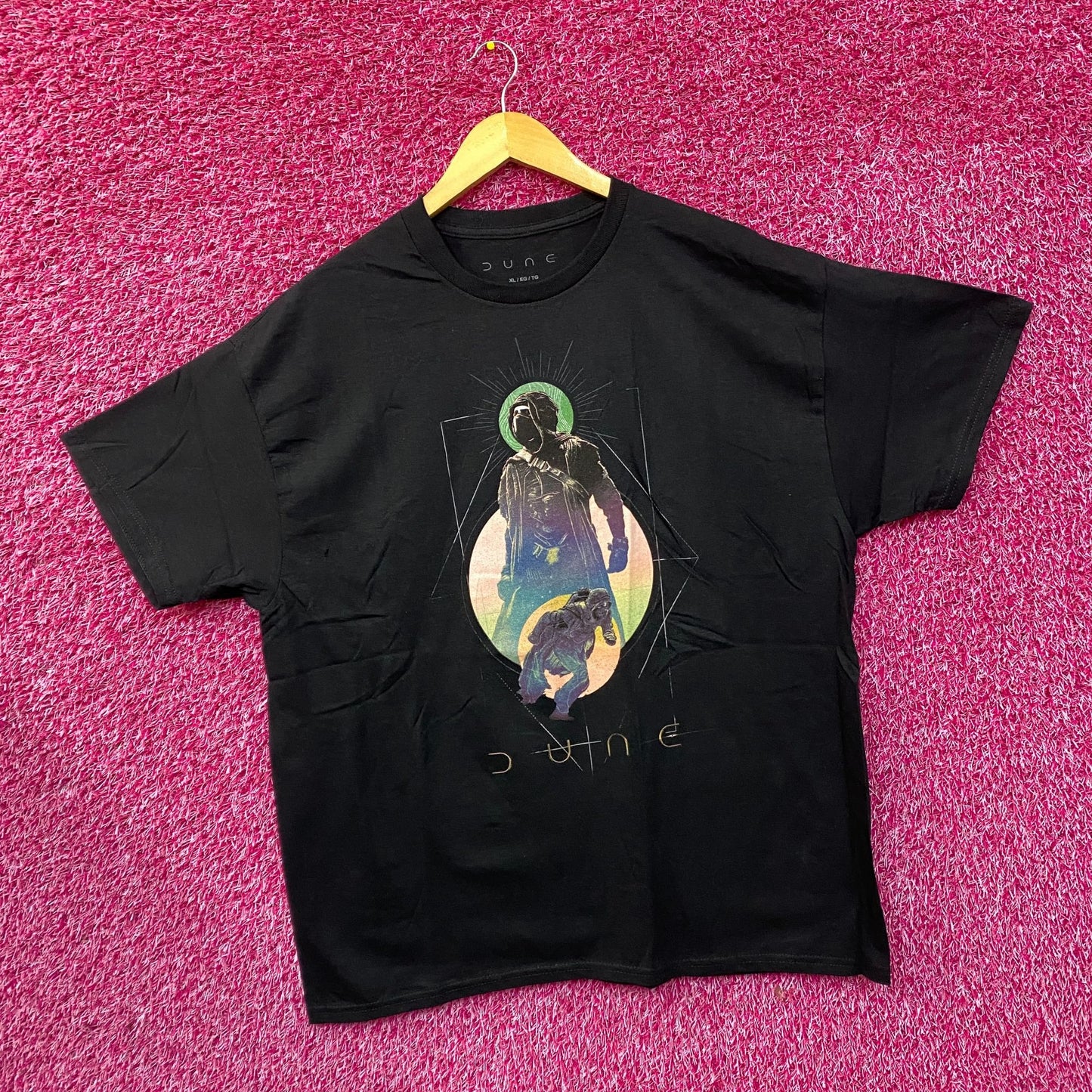 Dune SciFi Movie Character Paul Fremen Arrakis Sandworm T-Shirt XL