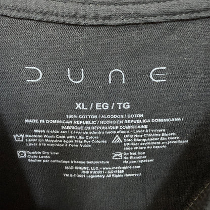 Dune SciFi Movie Character Paul Fremen Arrakis Sandworm T-Shirt XL