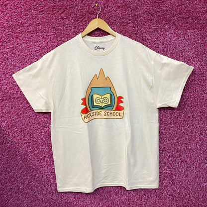 Disney The Owl House Hexside School of Magic and Demonics Symbol T-Shirt XL