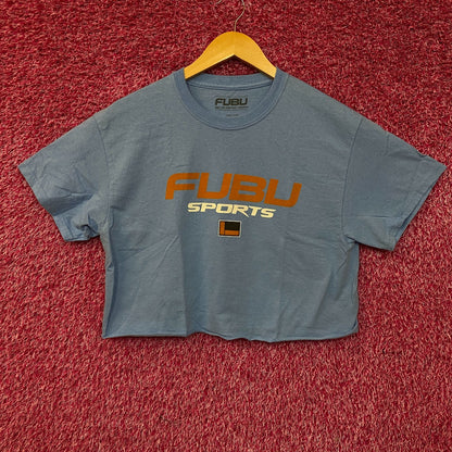 Fubu Sports Logo Croptop Size Medium