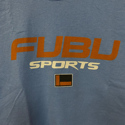 Fubu Sports Logo Croptop Size Medium
