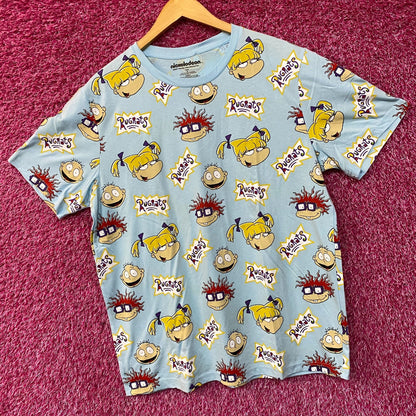 Nickelodeon Rugrats Big Head Cast T-Shirt Size Extra Large