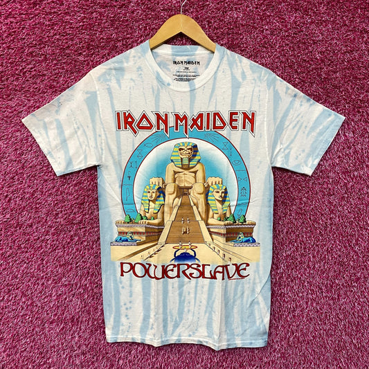Iron Maiden Powerslave Album Art Heavy Metal Band Tie Dye S