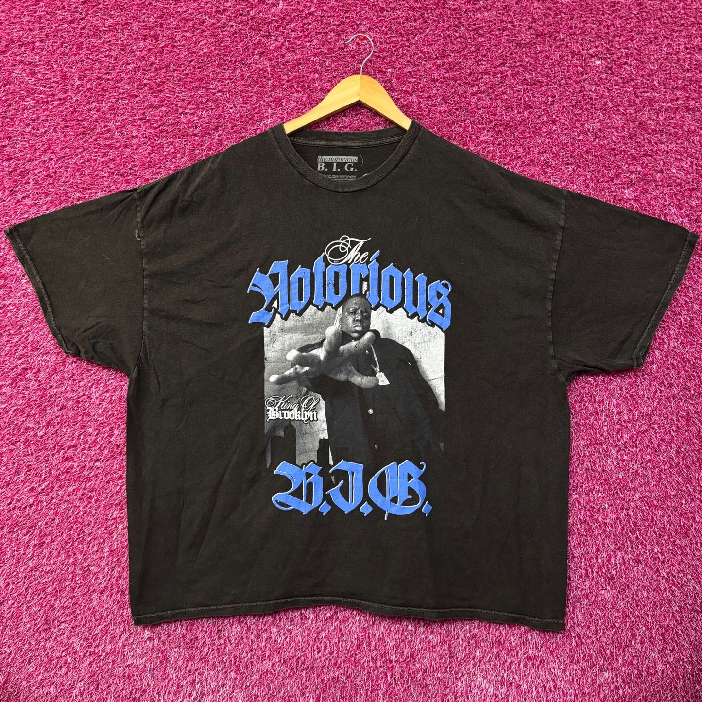 The Notorious B.I.G. King of Brooklyn Big T-shirt 3XL