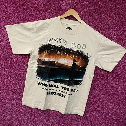 Metro Boomin Heroes & Villains Who Will You Be T-Shirt Medium