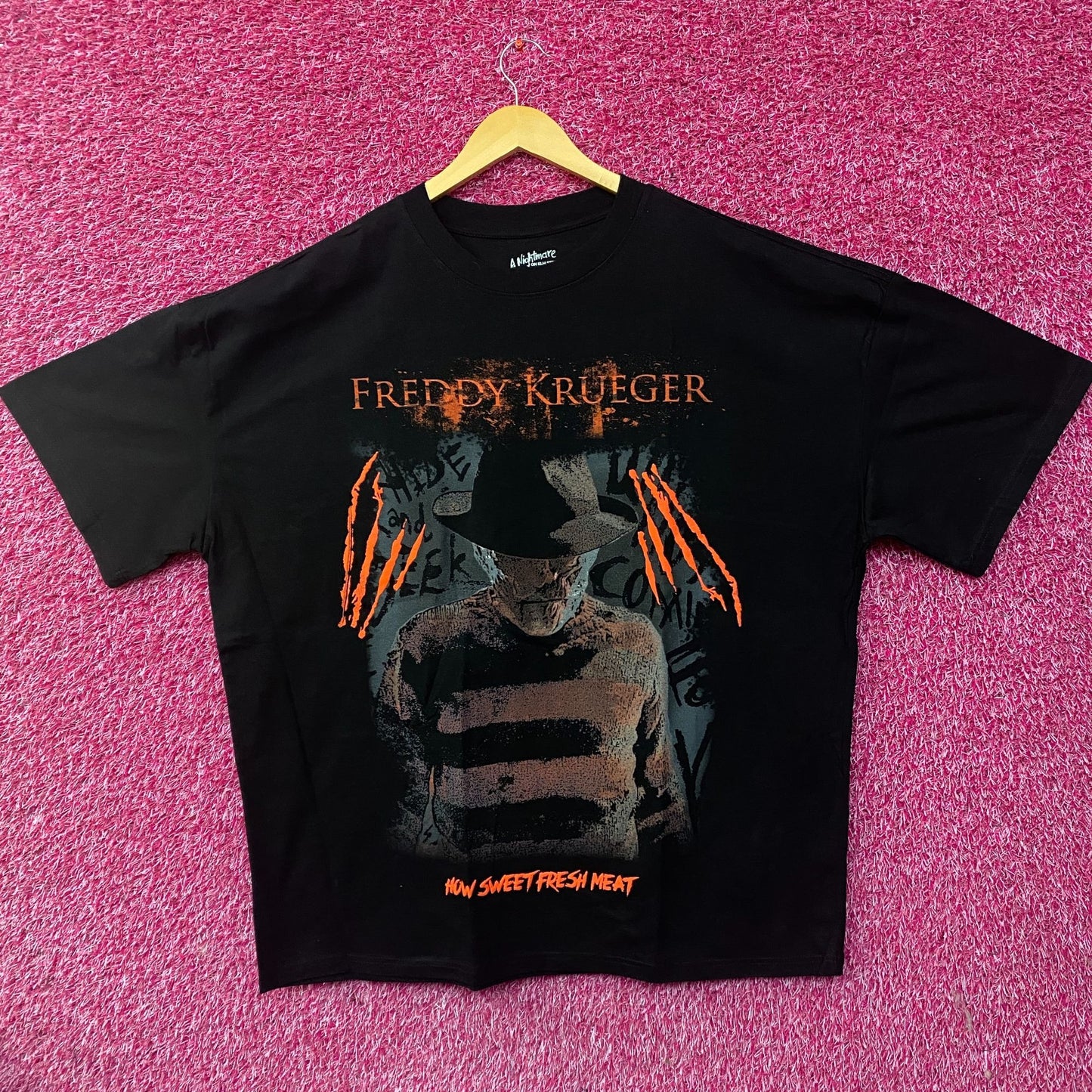 Freddy Krueger A Nightmare on Elm Street Horror Movie T-Shirt 2XL