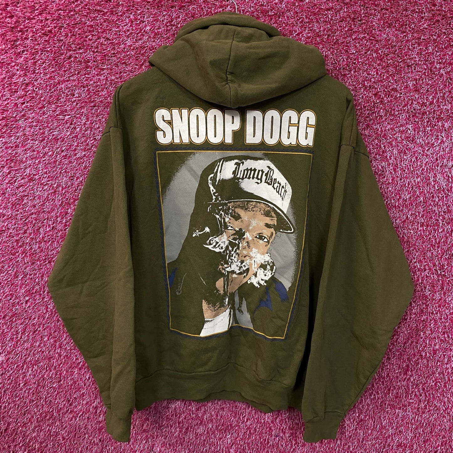 Snoop Dogg DO. Double G 213 World Wide Hoodie Size Large