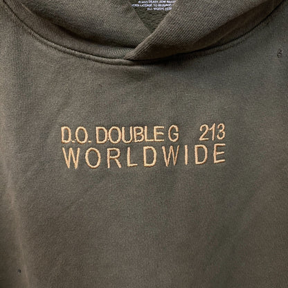 Snoop Dogg DO. Double G 213 World Wide Hoodie Size Large