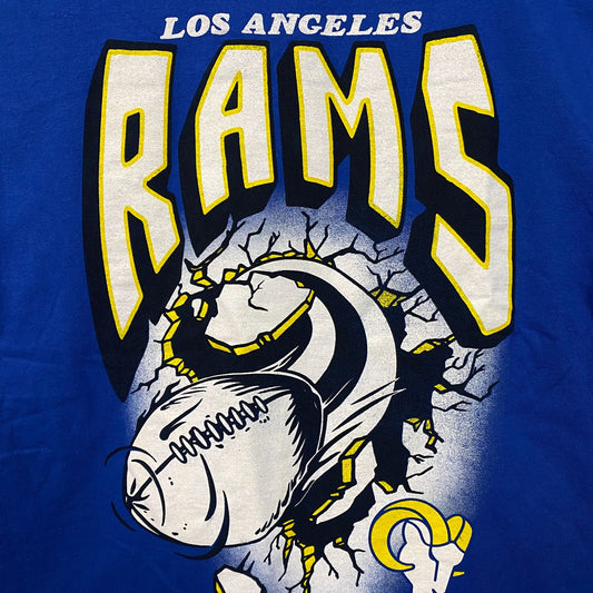 Junk Food NFL Los Angeles Rams Break Through T-Shirt Small