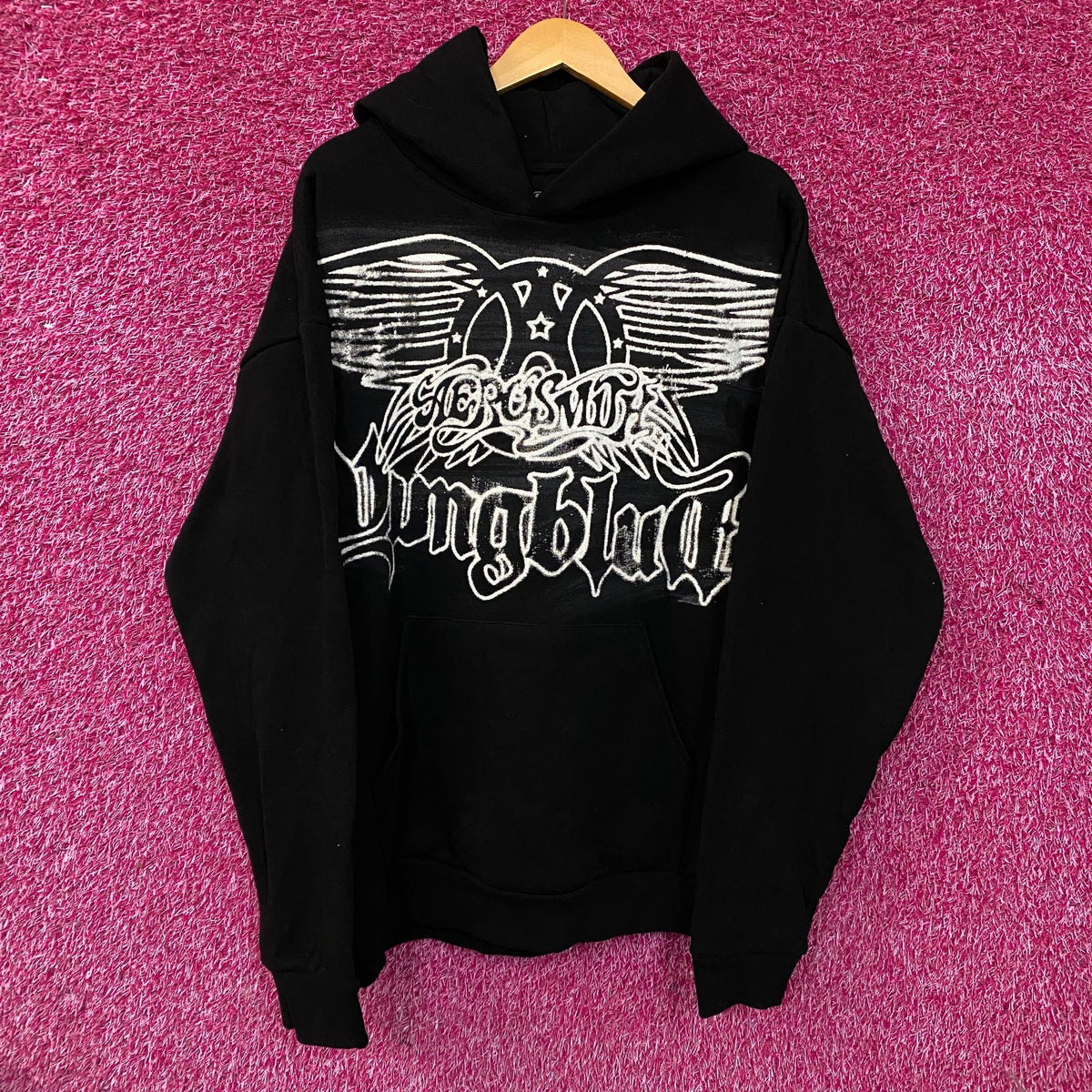 Aerosmith & YUNGBLUD "One More Time" My Only Angel Hoodie XL