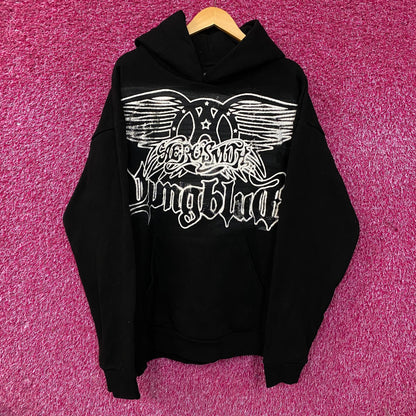 Aerosmith & YUNGBLUD "One More Time" My Only Angel Hoodie XL