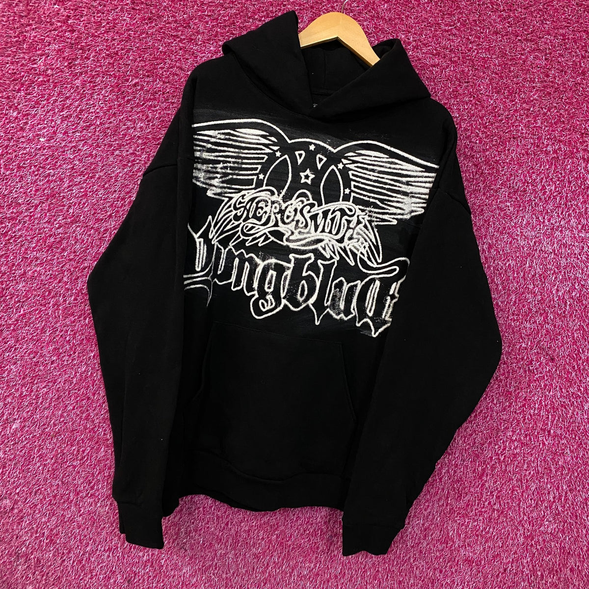 Aerosmith & YUNGBLUD "One More Time" My Only Angel Hoodie XL