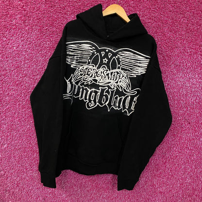 Aerosmith & YUNGBLUD "One More Time" My Only Angel Hoodie XL