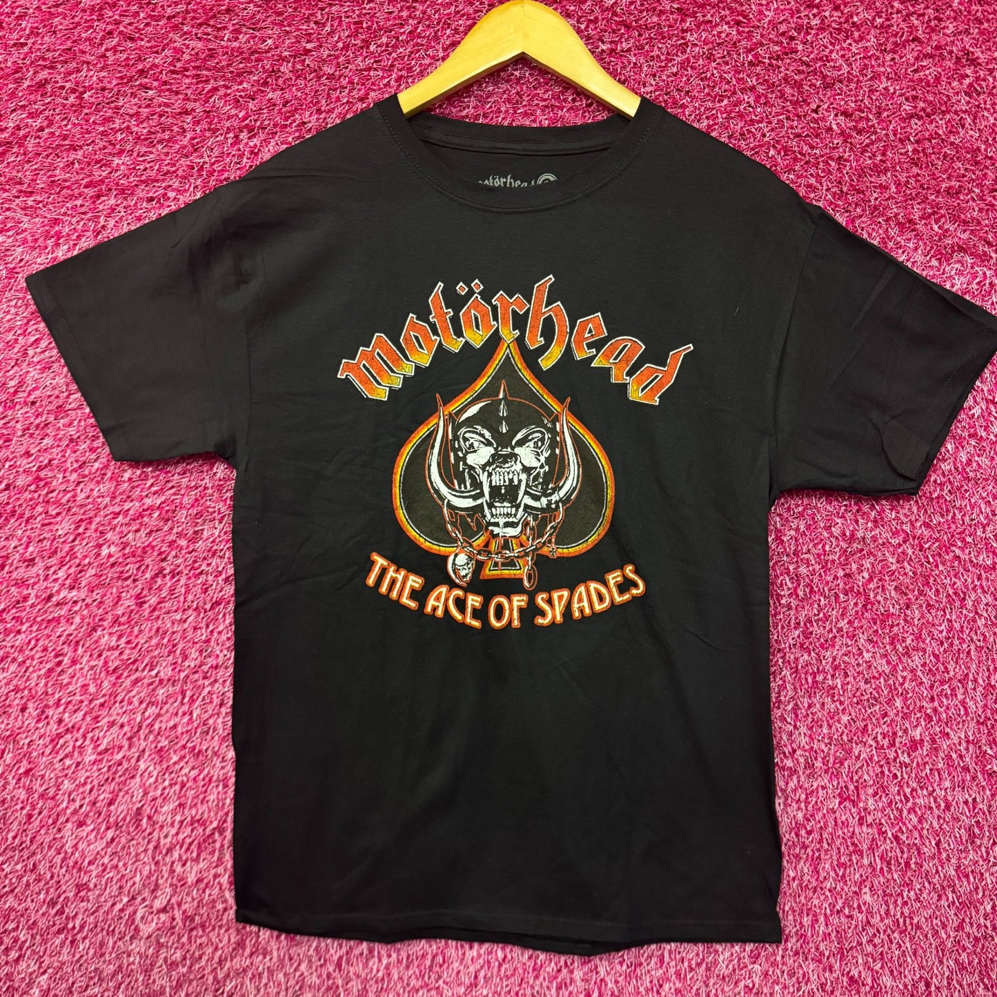 Motorhead The Ace of Spades AlbumArt Heavy Metal Band Tee M