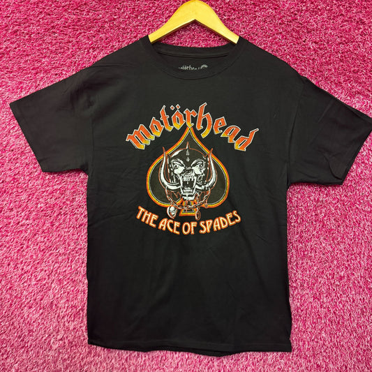 Motorhead The Ace of Spades AlbumArt Heavy Metal Band Tee M