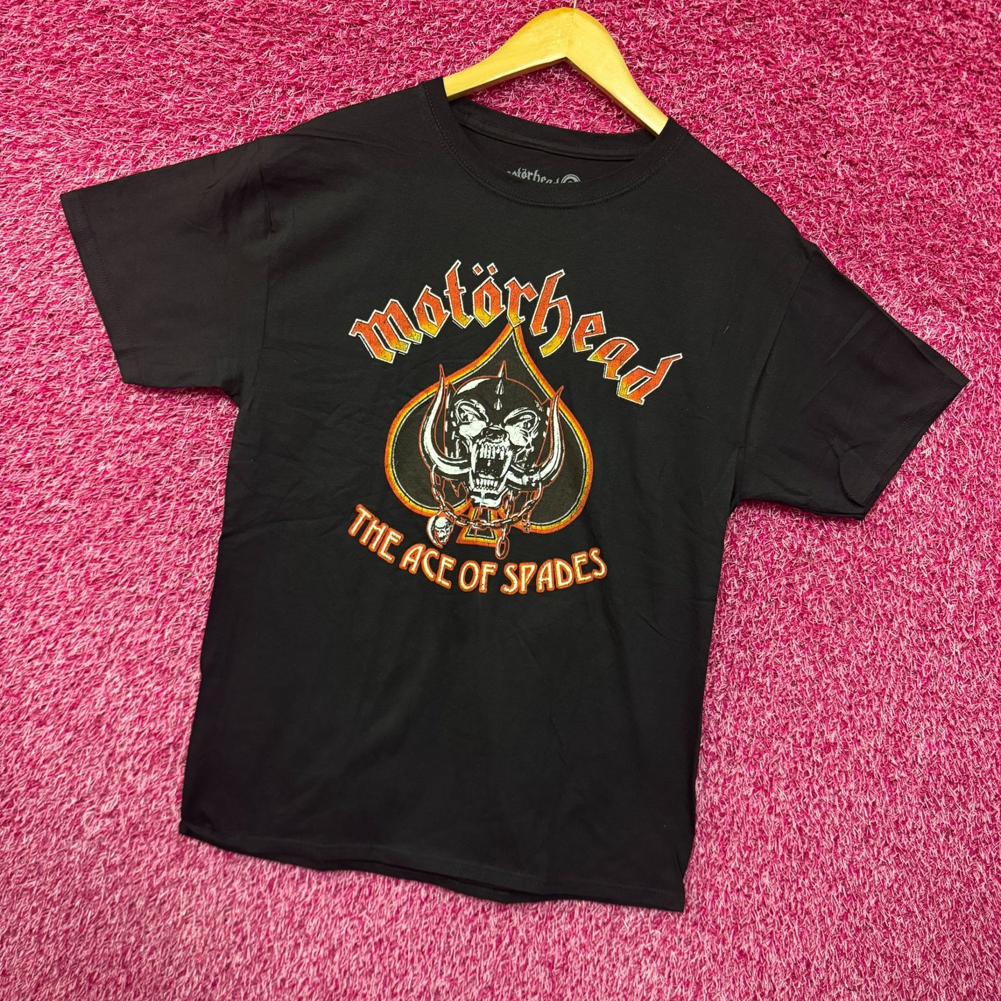 Motorhead The Ace of Spades AlbumArt Heavy Metal Band Tee M