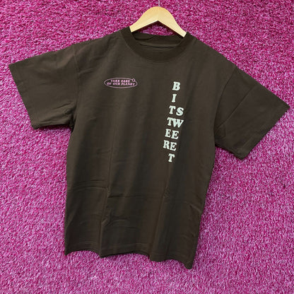 Bittersweet Take Care Of Our Planet Oversized Graphic T-Shirt Small