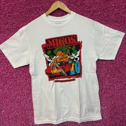 Migos culture rap tee size medium